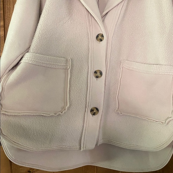 Knox Rose Cream Button Front Jacket size Large - Picture 6 of 7